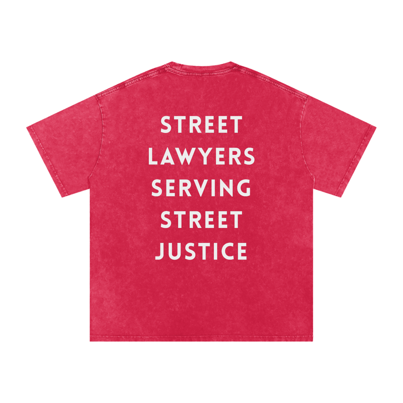 Street Lawyers / Street Justice Oversized Cotton T-Shirt