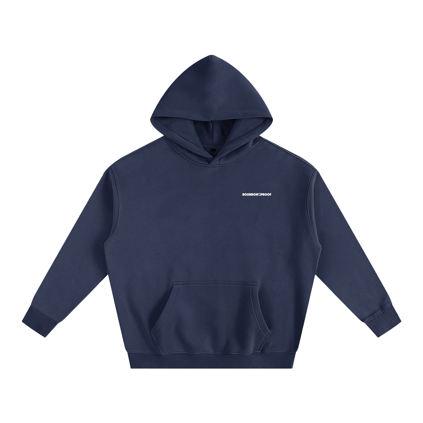 Bourbon of Proof Minimalist Fleeced Hoodie