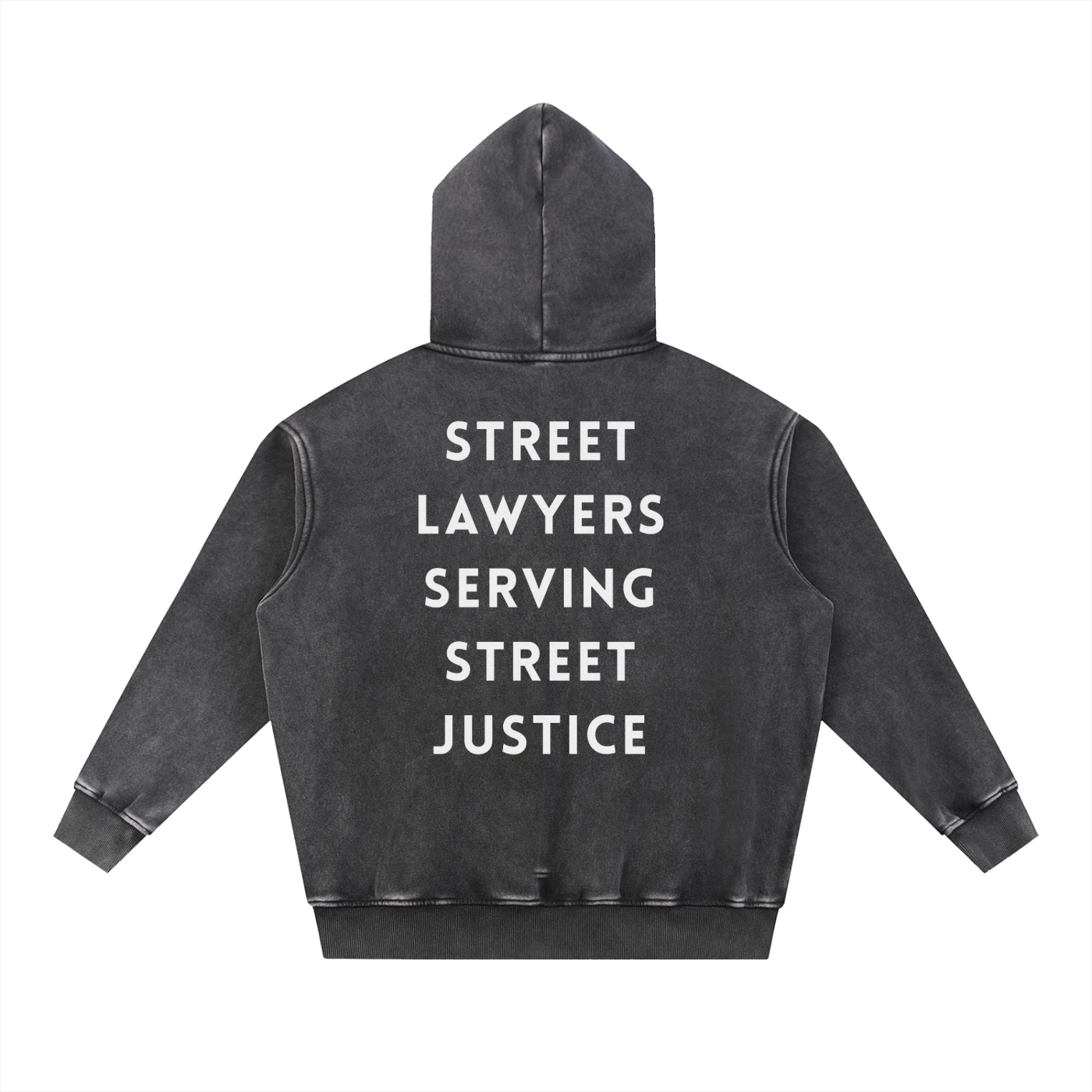 Street Lawyers / Street Justice Oversized Hoodie