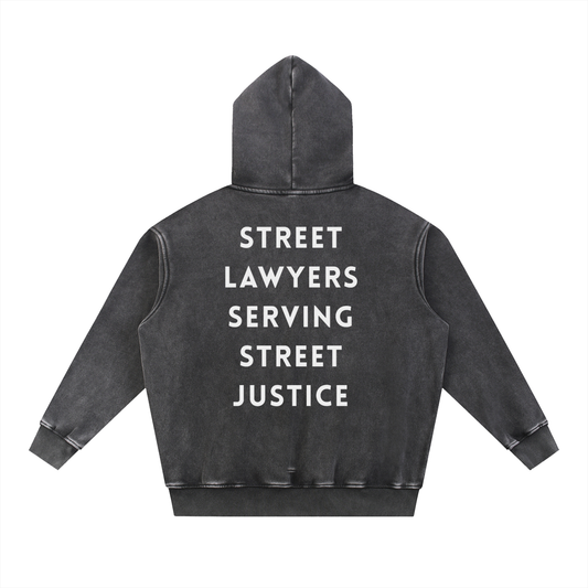 Street Lawyers / Street Justice Oversized Hoodie