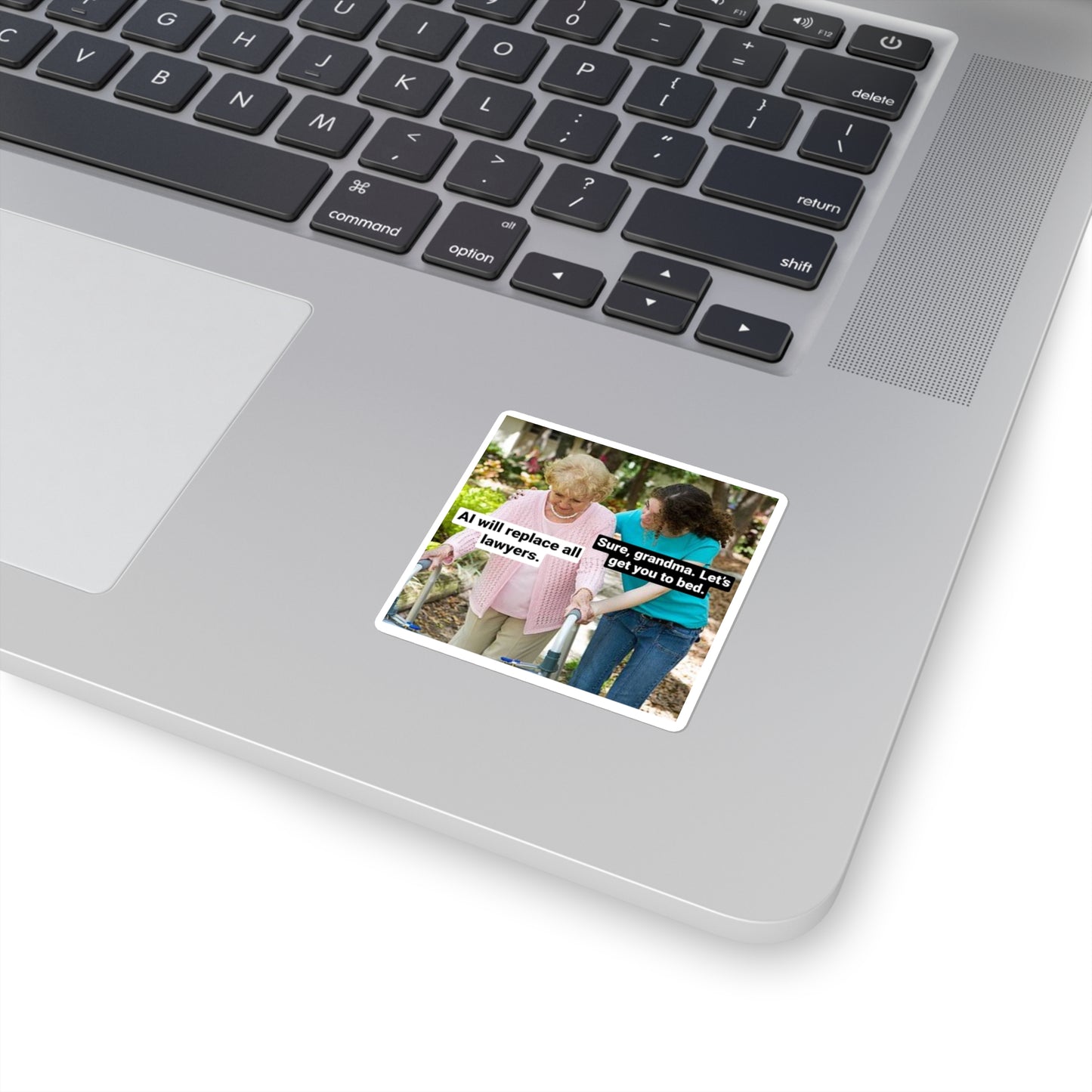 'AI' Grandma Sticker