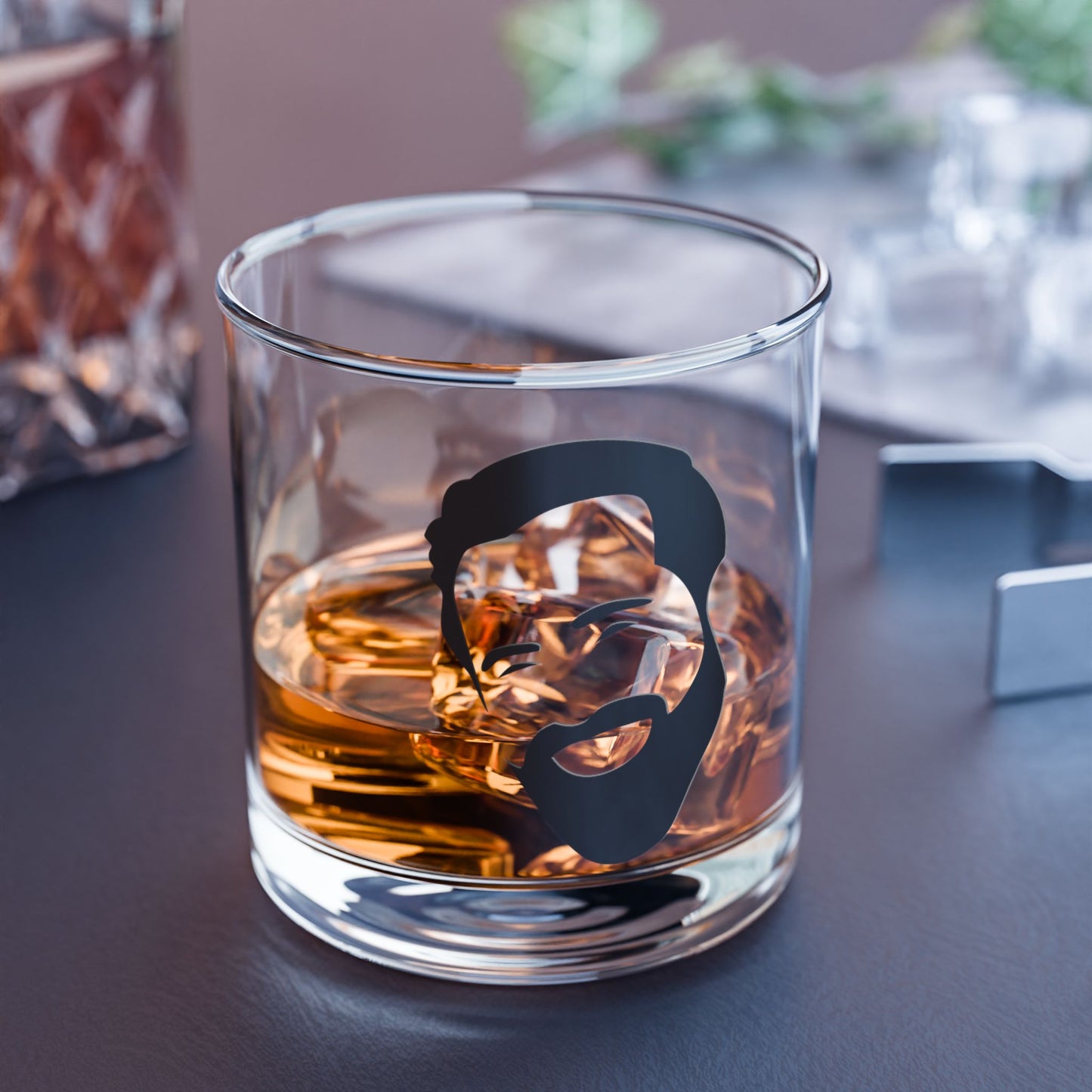 Bob Simon Rocks Glass