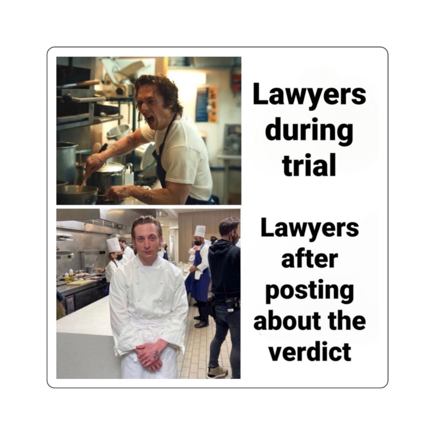 Lawyers Meme Sticker