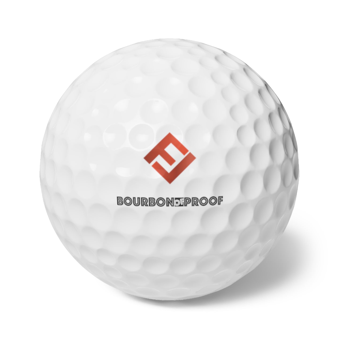 Bourbon of Proof Golf Ball