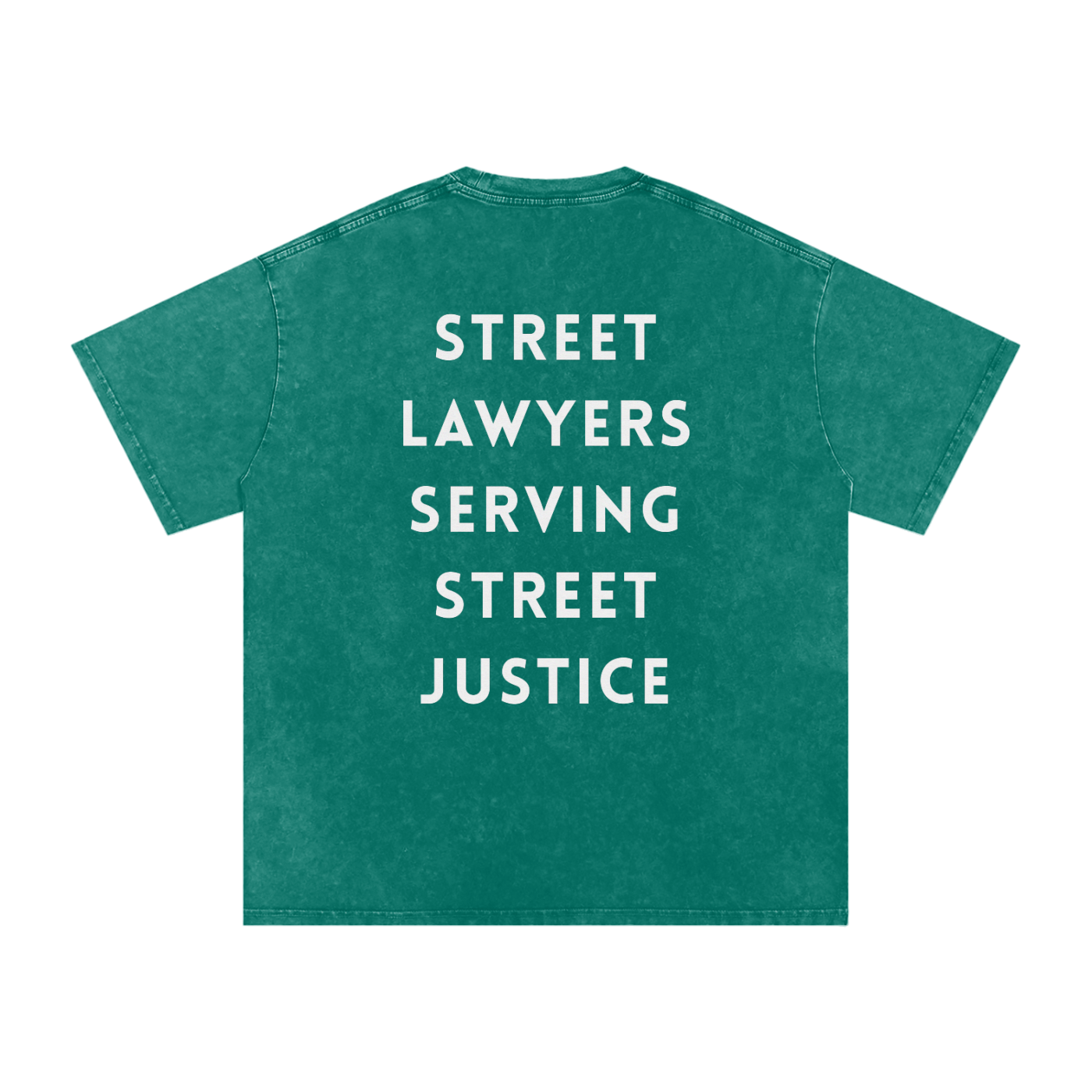 Street Lawyers / Street Justice Oversized Cotton T-Shirt