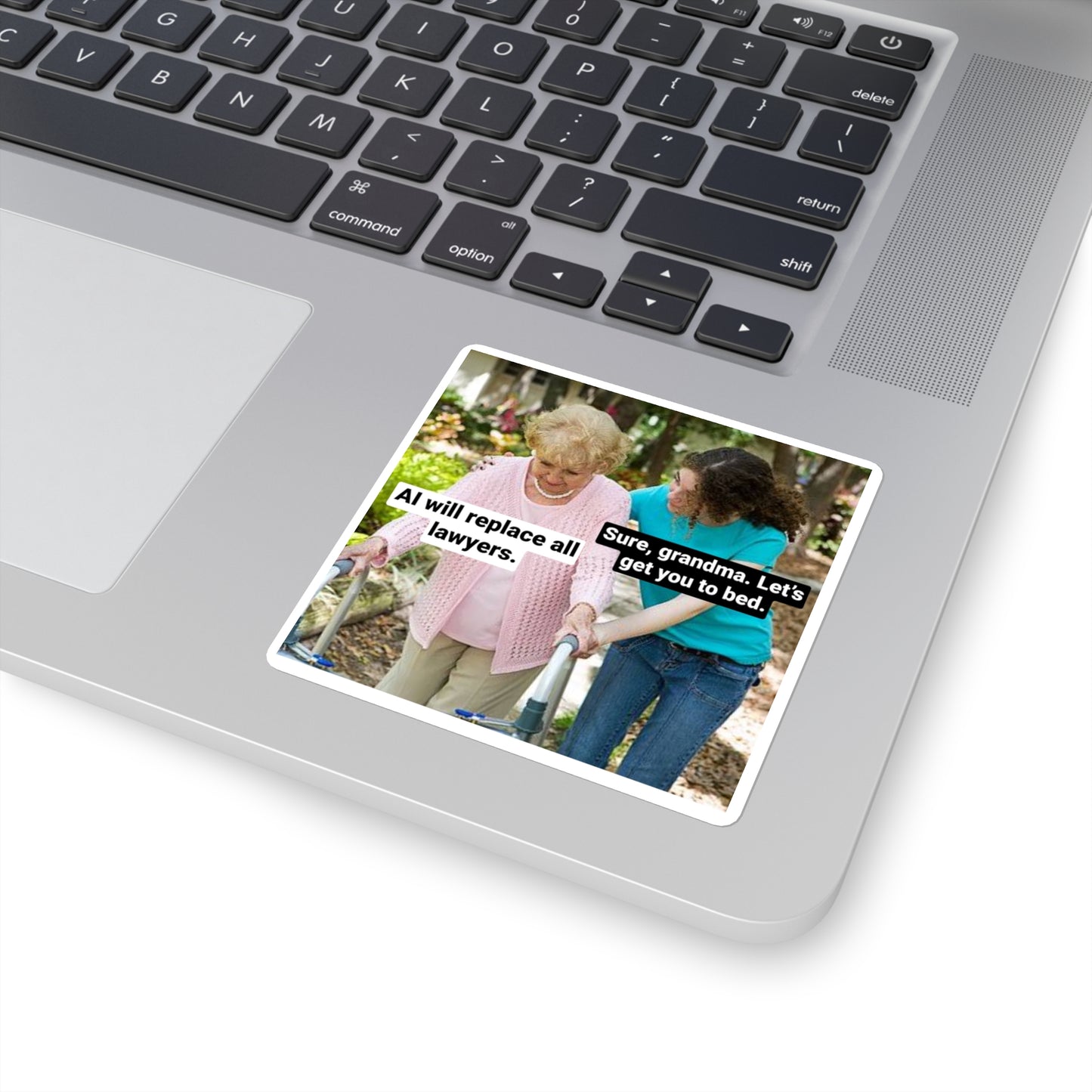 'AI' Grandma Sticker