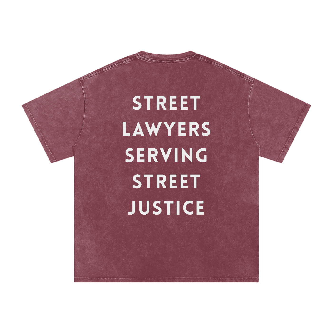 Street Lawyers / Street Justice Oversized Cotton T-Shirt