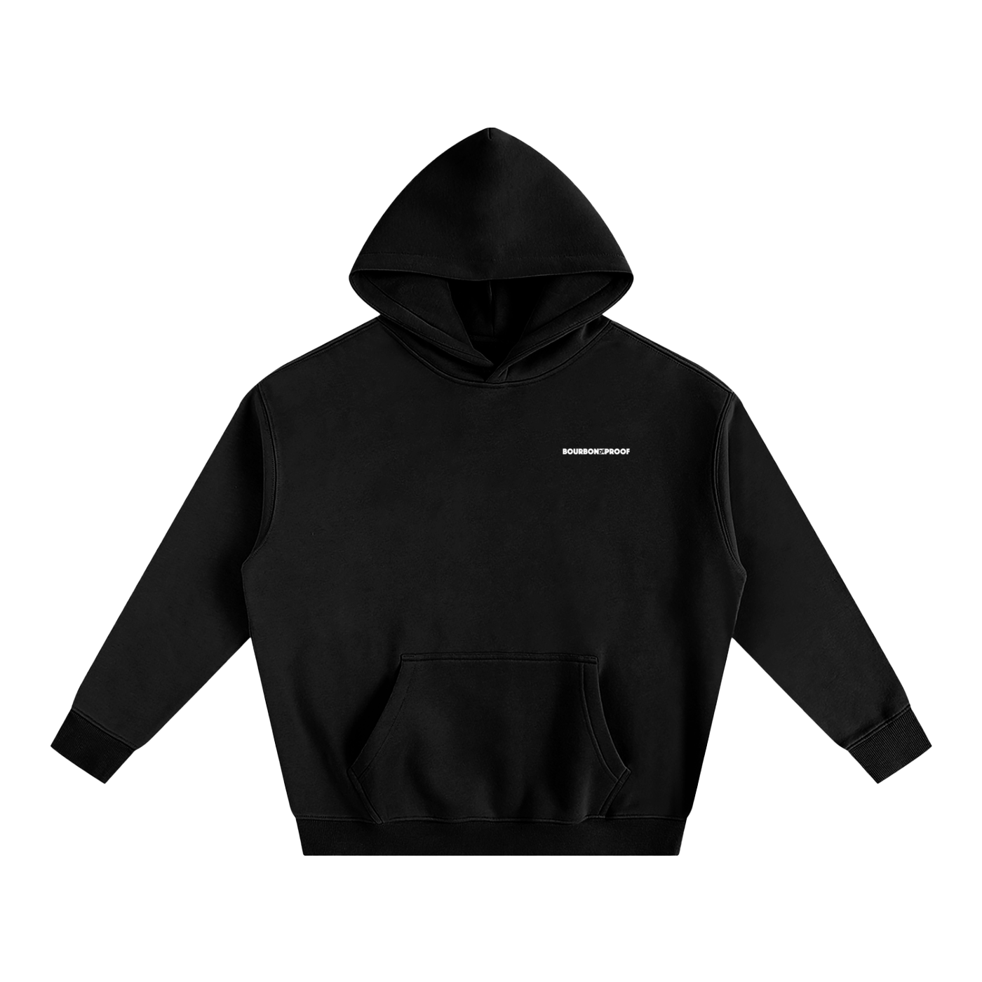 Bourbon of Proof Minimalist Fleeced Hoodie