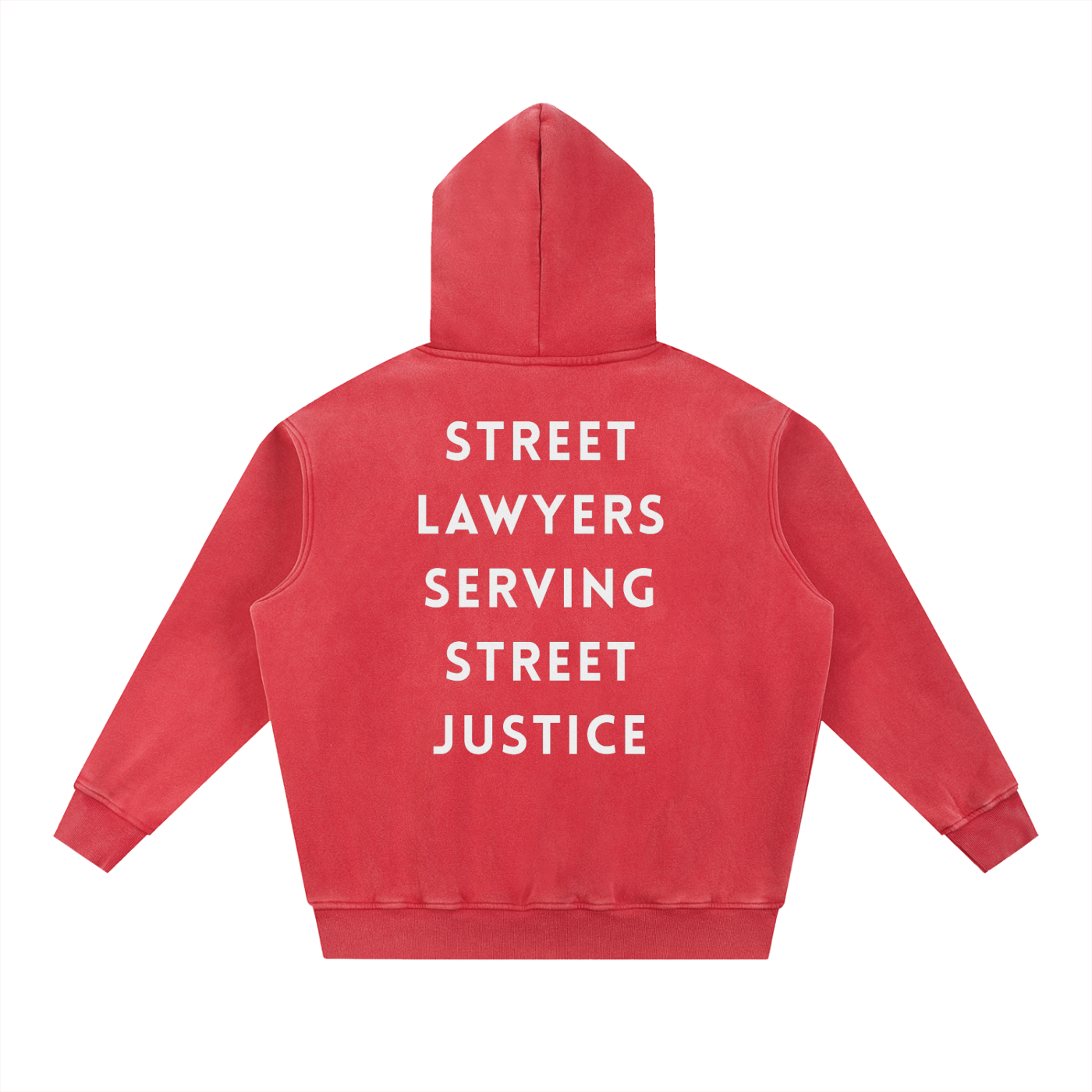 Street Lawyers / Street Justice Oversized Hoodie