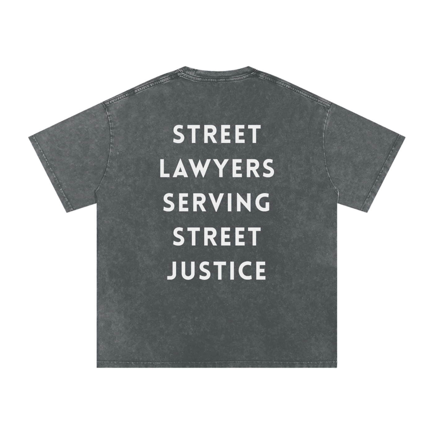 Street Lawyers / Street Justice Oversized Cotton T-Shirt