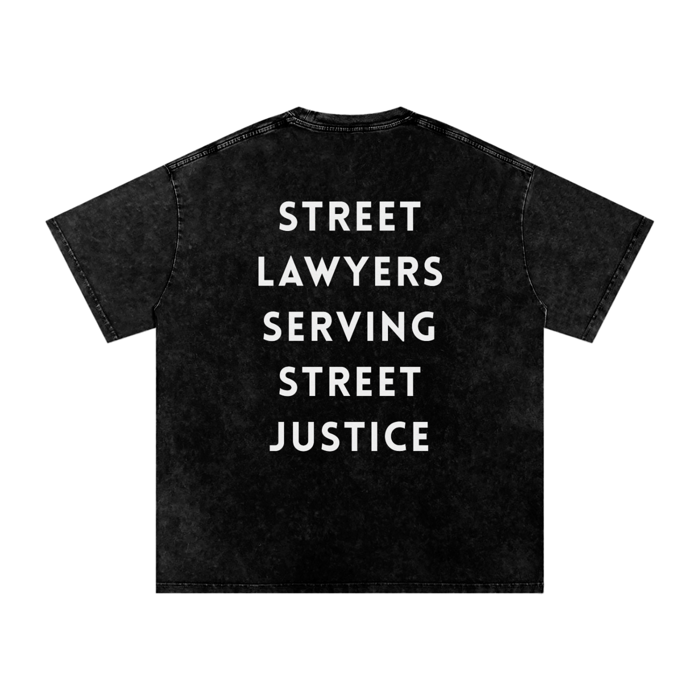 Street Lawyers / Street Justice Oversized Cotton T-Shirt